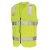 DNC Yellow Hi-Vis Hi Vis Vest, XXL