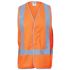 DNC Orange Hi-Vis Hi Vis Vest, 6XL