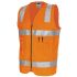 DNC Orange Hi-Vis Hi Vis Vest, 6XL