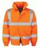 Orbit International Balan Orange Unisex Hi Vis Jacket, S