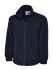 Uneek Unisex Fleece-Jacke, 100 % Polyester Marineblau, Größe S