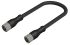 RS PRO Straight Female M12 to Straight Female M12 Sensor Actuator Cable, 10m