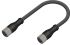 RS PRO Straight Female M12 to Straight Female M12 Sensor Actuator Cable, 10m