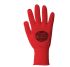 Traffi Red Polycotton Thermal Work Gloves, Size 9, Large