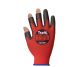 Traffi Red Polyethylene Cut Resistant Cut Resistant Gloves, Size 11, XXL, Polyurethane Coating