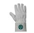 Traffi White Leather, Para-aramid Cut Resistant Cut Resistant Gloves, Size 8, Medium, Leather Coating