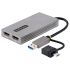 StarTech.com Adapter, USB 3.2, USB A, USB C 2 Display, - HDMI, 4K