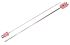 ElectrothermMTE282 Type N Thermocouple 300mm Length, 1.5mm Diameter → +220°C