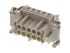 Molex 93601 Robustes Power Steckverbinder-Modul, 10-polig 16A Buchse, Schraubklemmen-Einsatz für Elektronische Maschinen