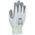 Uvex Grey Elastane, HPE Abrasion Resistant, Cut Resistant Work Gloves, Size 6, XS, Polyurethane Coating