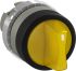 ABB 1SFA1 Series Yellow Maintained Push Button