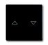 ABB Black Blind Control Switch, 2CKA001751A Series