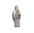 Mapa Grey Carbon Fibre ESD Safety Gloves, Size 8, Medium, Polyurethane Coating