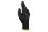 Mapa Black Polyurethane Good Dexterity Gloves, Size 8, Medium, Polyurethane Coating