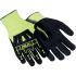 Uvex Helix®3000 Black Glass Fibre, HPPE Impact Protection Work Gloves, Size 6, XS, Nitrile Coating
