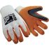 Uvex White Cotton Needle Resistant Work Gloves, Size 6, XS, Latex Coating