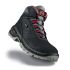 Uvex Black, Grey Composite Toe Capped Men's Safety Boots, UK 3, EU 35