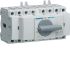Hager 4P Pole DIN Rail Changeover Switch - 40A Maximum Current, 26kW Power Rating, IP20