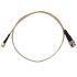 Mueller Electric Male BNC to Male SMA Coaxial Cable, 6in, RG316 Coaxial, Terminated