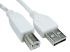 3MTR USB 2.0 A M - B M CABLE - WHITE