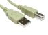 RS PRO Cable, Male USB A to Male USB B Cable, 3m