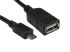 14CM USB 2.0 A M - MICRO B M TOG CABLE -