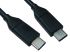 RS PRO Cable, Male USB C to Male USB C Cable, 1m