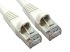 RS PRO Cat6a Straight Male RJ45 to Straight Male RJ45 Ethernet Cable, S/FTP, White LSZH Sheath, 500mm, Low Smoke Zero