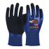 NXG Grip FC Purple/ Black Nitrile, Nylon, Spandex Abrasion Resistant, Cut Resistant Work Gloves, Size 8, Medium,
