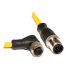 Mueller Electric C5AD06 Serien 5 leder M12 til M12 Sensor/aktuatorkabel, 5m kabel