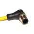 Mueller Electric Right Angle Male M12 to Unterminated Sensor Actuator Cable, 5m