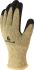 Delta Plus Yellow Aramid Knit Cut Resistant General Handling Gloves, Size 9, Large, Neoprene Coating