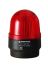 Werma 201 Series Red Continuous lighting Beacon, 115 V, Base Mount, LED Bulb