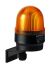 Werma 204 Series Yellow Continuous lighting Beacon, 115 V, Wall Mount, LED Bulb