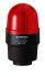 Werma 209 Series Red Continuous lighting Beacon, 24 V, Tube Mounting, LED Bulb