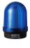 Werma 210 Series Blue Continuous lighting Beacon, 12 → 230 V, Base Mount, Filament Bulb, IP65
