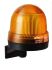 Werma 224 Series Yellow Continuous lighting Beacon, 24 V, Wall Mount, LED Bulb