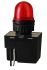 Werma 232 Series Red Flashing Beacon, 24 V, Built-in Mounting, Xenon Bulb