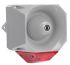 Werma 441 Series Red Sounder Beacon, 9 → 60 V, IP65, Wall Mount, 105dB at 1 Metre