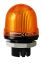 Werma 802 Series Yellow Flashing Beacon, 24 V, Built-in Mounting, Xenon Bulb