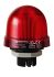 Werma 816 Series Red Continuous lighting Beacon, 24 V, Built-in Mounting, LED Bulb