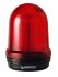 Werma 828 Series Red Flashing Beacon, 115 V ac, Base Mount, Xenon Bulb