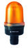 Werma 828 Series Yellow Flashing Beacon, 24 V dc, Tube Mounting, Xenon Bulb
