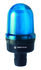 Werma 829 Series Blue Rotating Beacon, 24 V, Tube Mounting, LED Bulb
