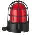 Werma 839 Series Red Continuous lighting Beacon, 230 V, Base Mount, LED Bulb
