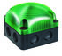 Jeladó Zöld, Villogó, LED, Alapra szerelhető/falra szerelhető rögzítésű, 115 →230 V