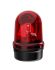 Werma 885 Series Red Rotating Beacon, 115 → 230 V, Base Mount, LED Bulb, IP65