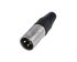 Re-An Products Cable Mount XLR Connectors, Male, 3 Way