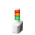 Patlite 多层警示灯 NHV6 系列, 3 照明元件, 彩色灯罩, 42.5 → 57 V电源 琥珀色，绿色，红色 语音报警器
