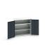 Bott 2 Door Steel  Lockable Floor Standing Cupboard, 1050 x 550 x 1000mm
